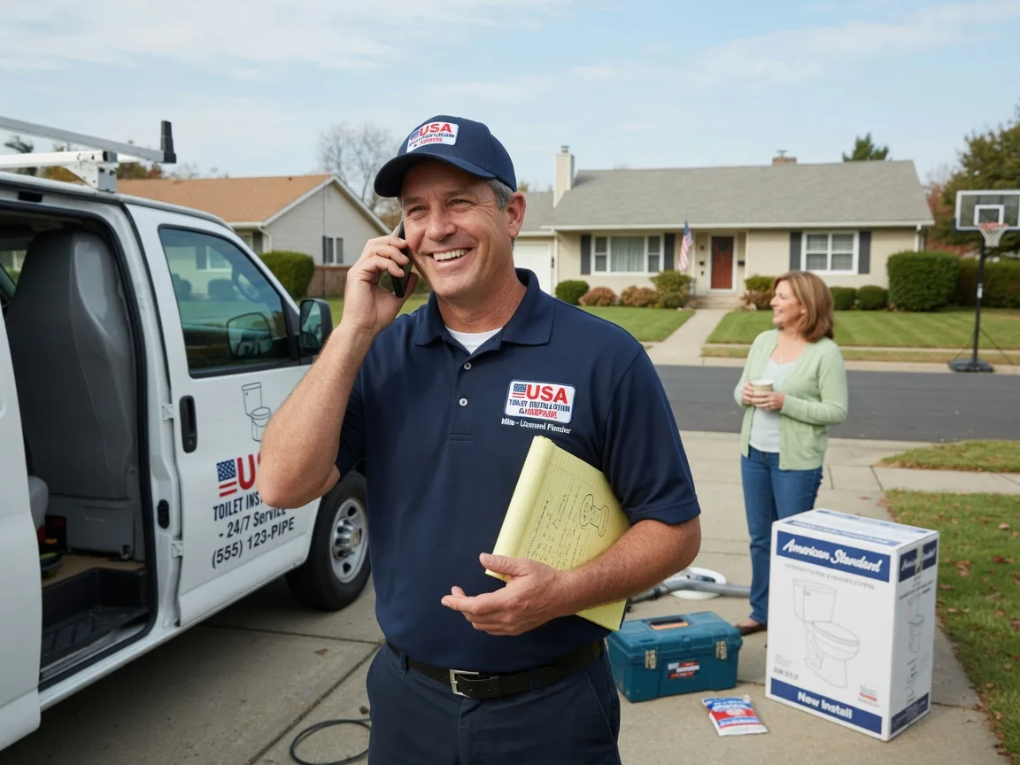 Toilet Installation Jamesport, MO FAQs
